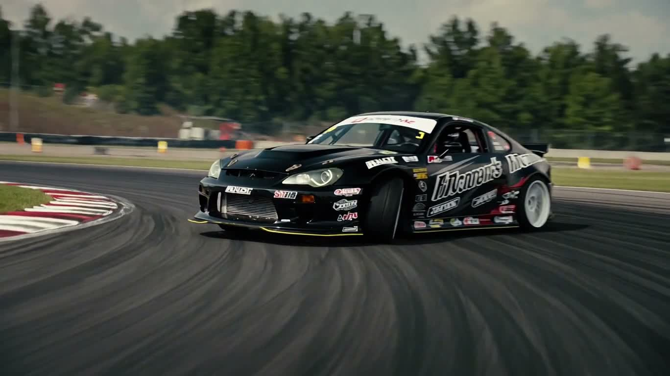 High-Speed Drift on the Curve — AI video creation