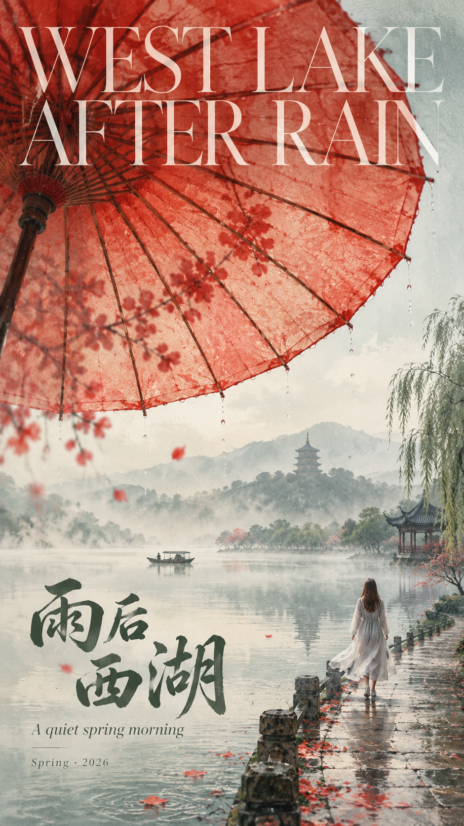 雨后西湖·现代东方诗意画报