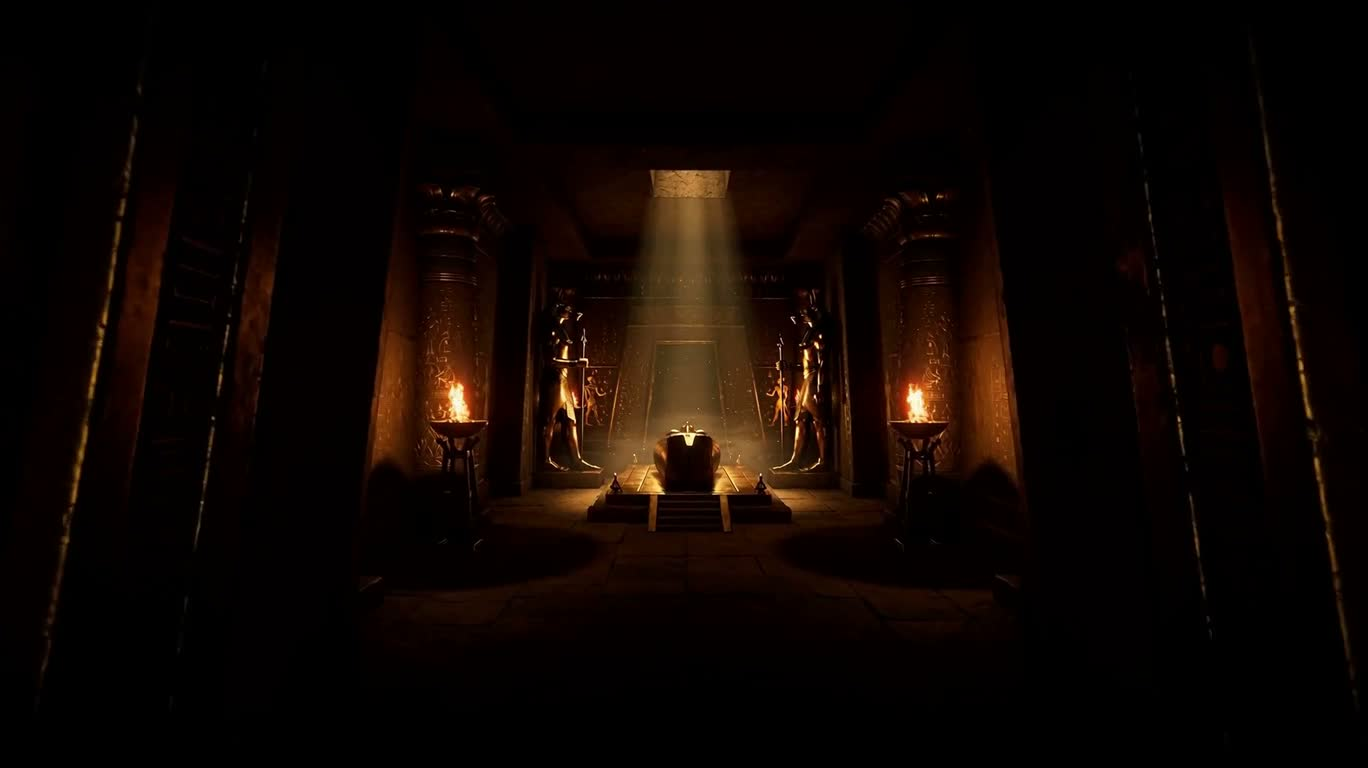 Secret Chamber of the Pyramid