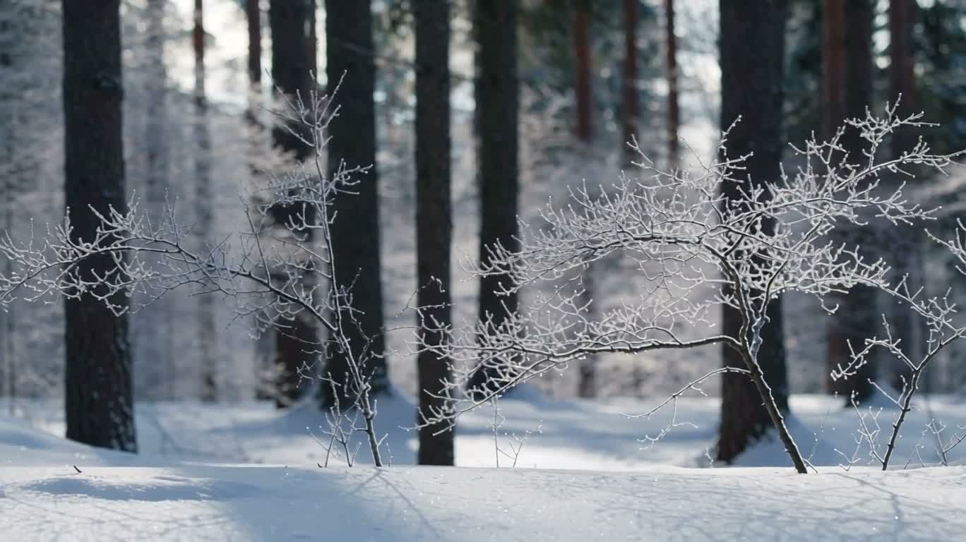 霜晶雪林