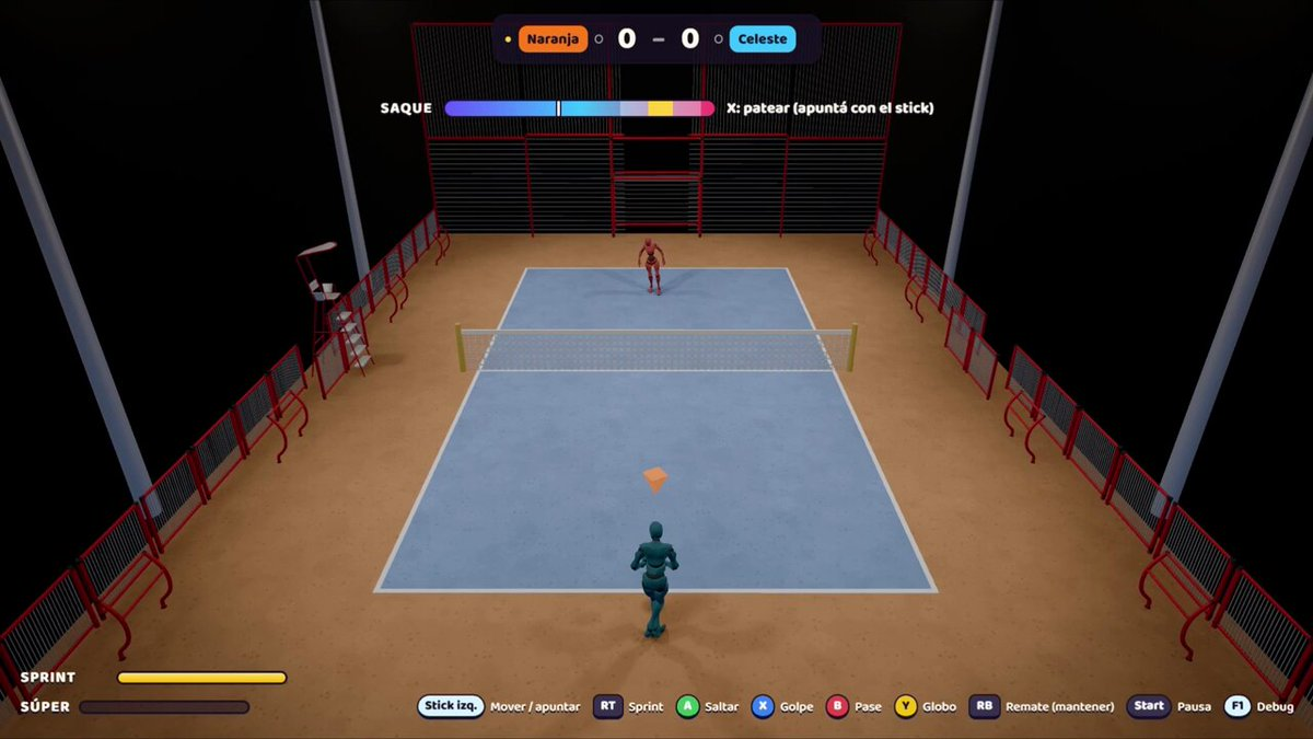 Soccer Tennis Game Prototype — AI video creation
