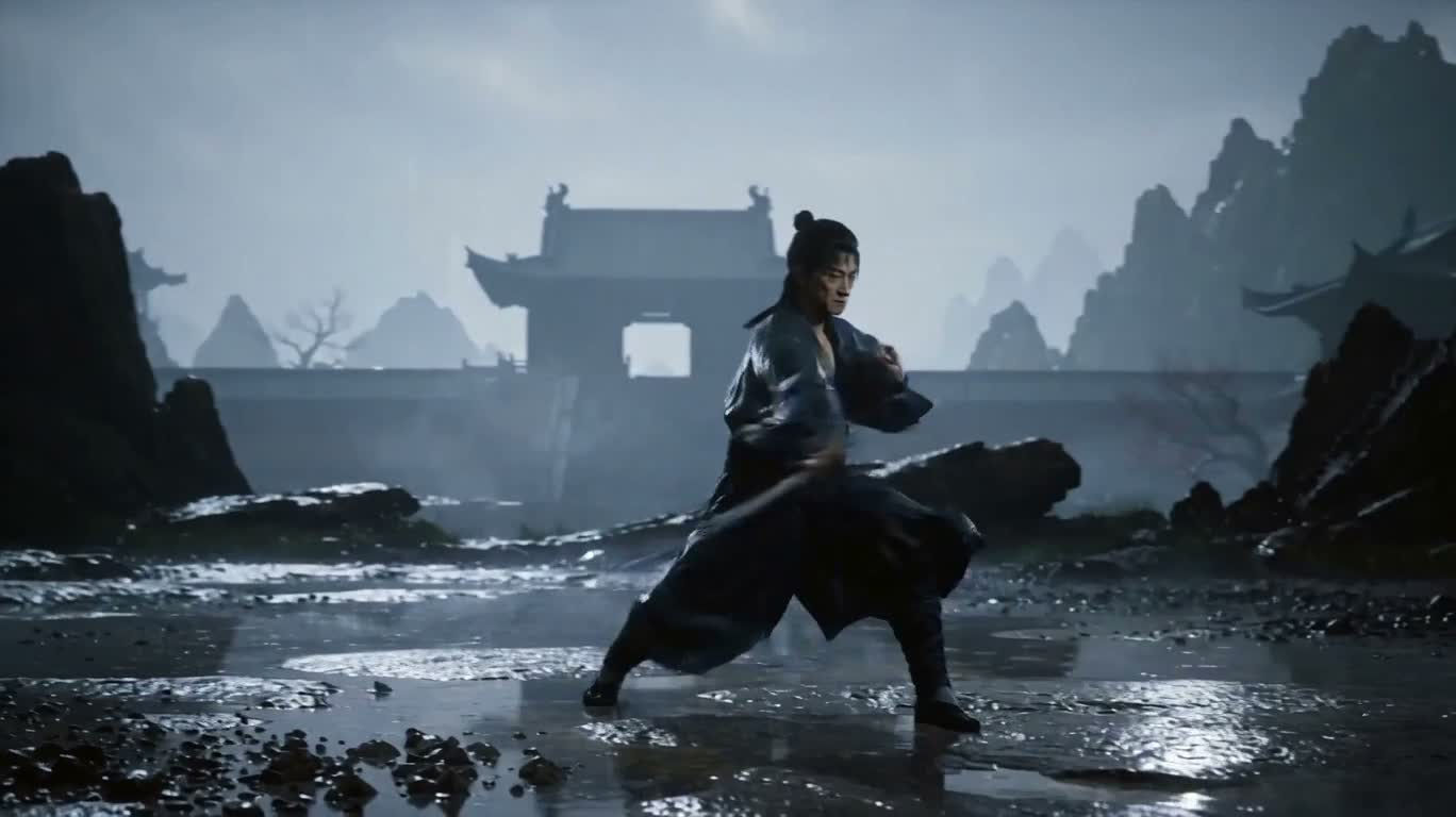雨中剑术宗师
