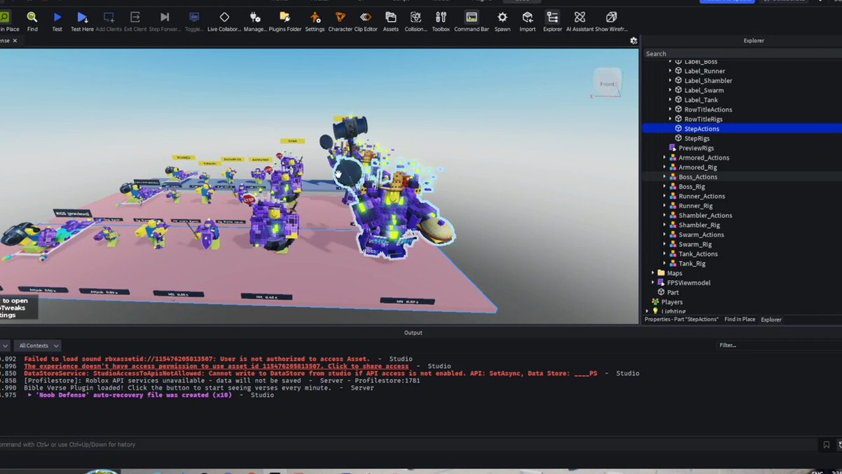 Roblox游戏原型