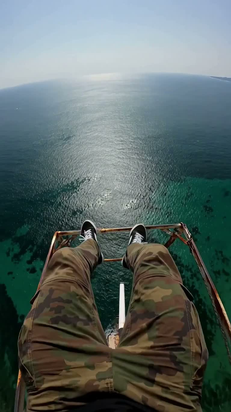 锈塔深渊极限跑酷 — AI video creation