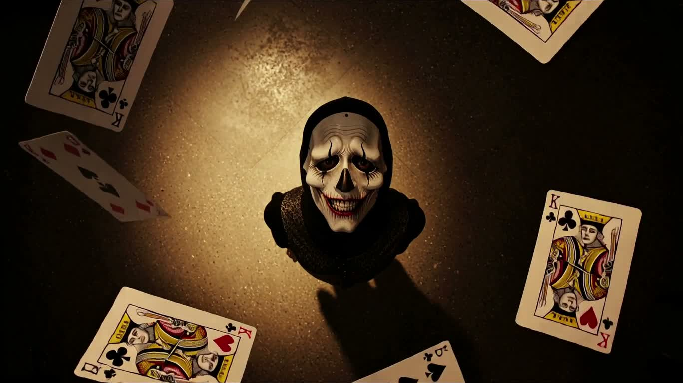 Mask and Card Vortex