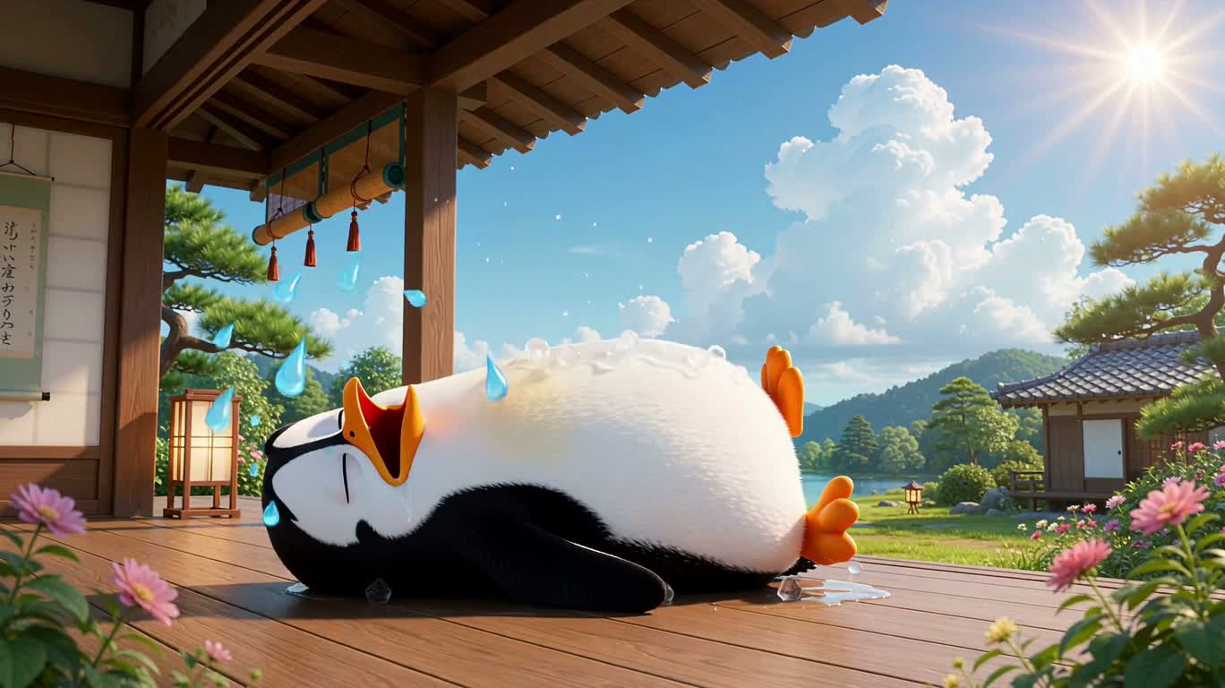 Penguin's Cool Summer Battle
