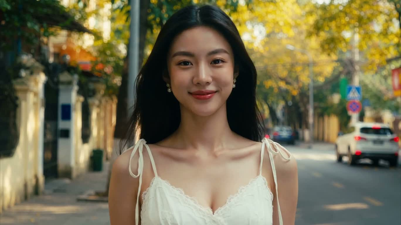 Autumn Gaze in Hanoi