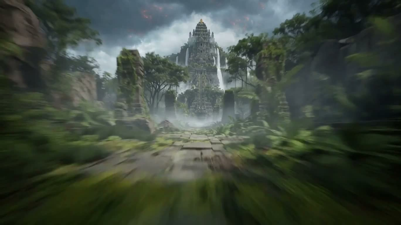 Xuyên qua đền rừng