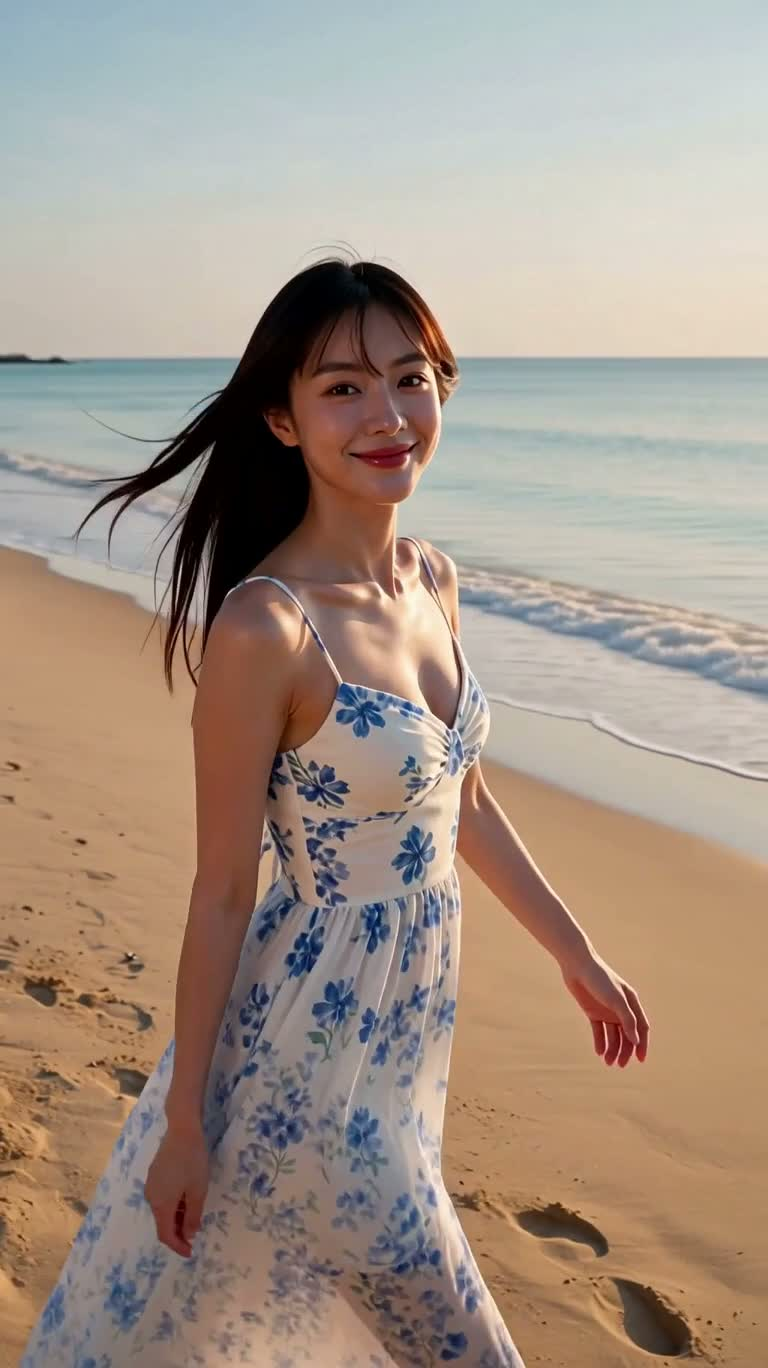 Voyage sans couture de la plage au ciel étoilé