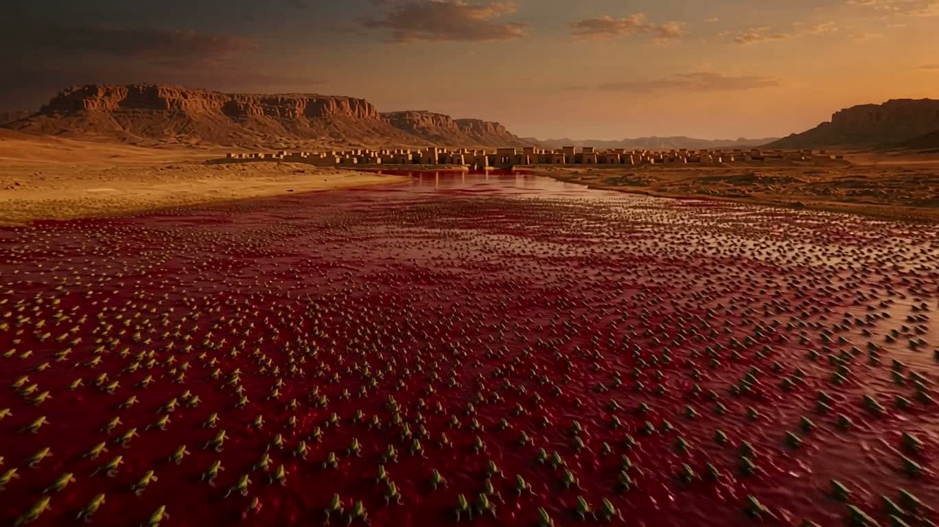 River of Blood and Frogs: Ancient Egypt's Doomsday Invasion