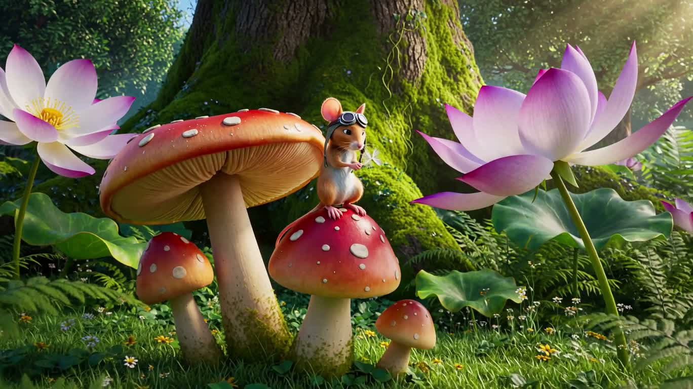L'aventure forestière d'une petite souris