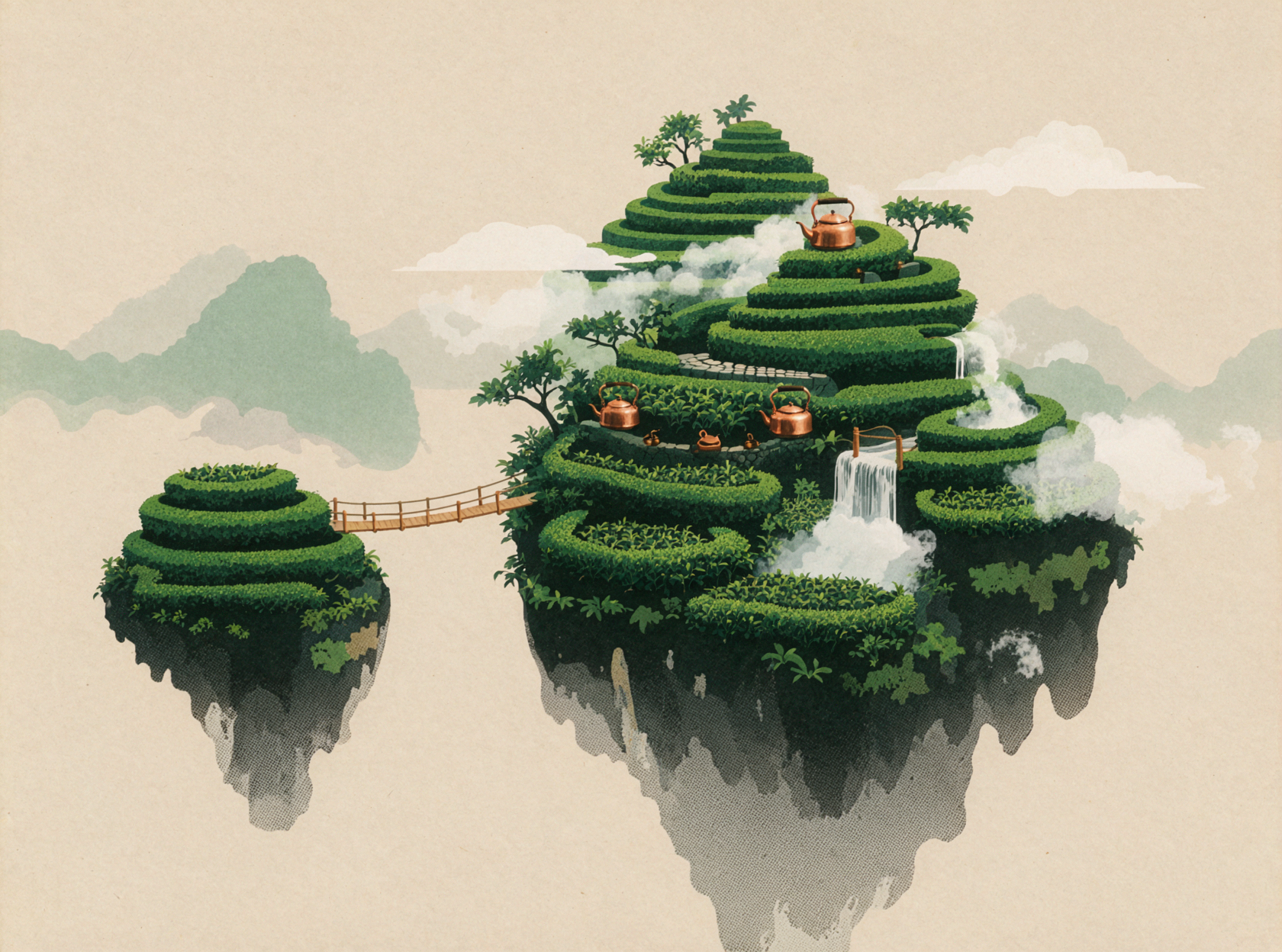 云上茶园 · 里索印刷