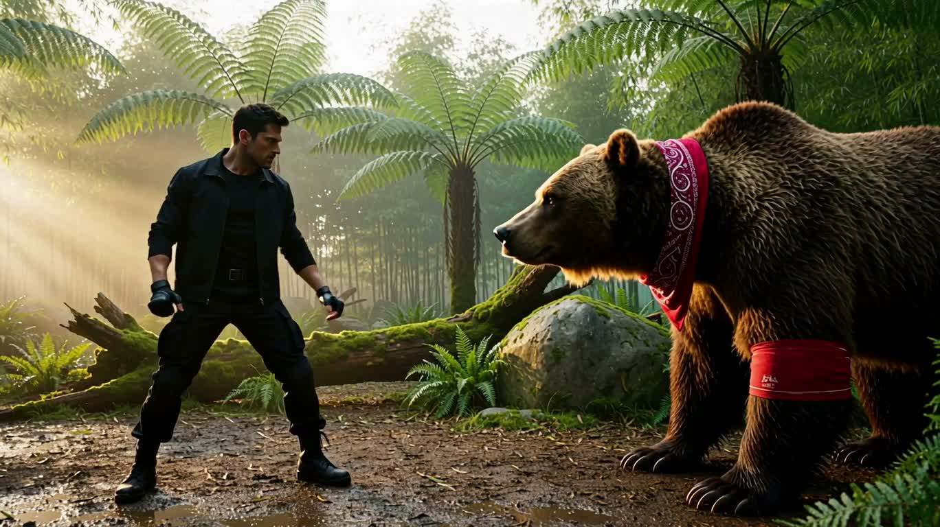 Bamboo Bear Fist: Dawn Duel