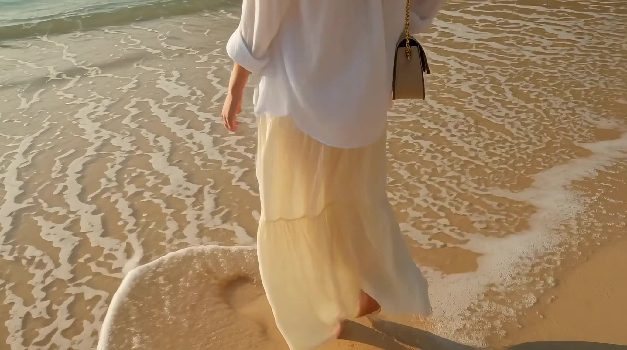 热带海滩日落 15秒