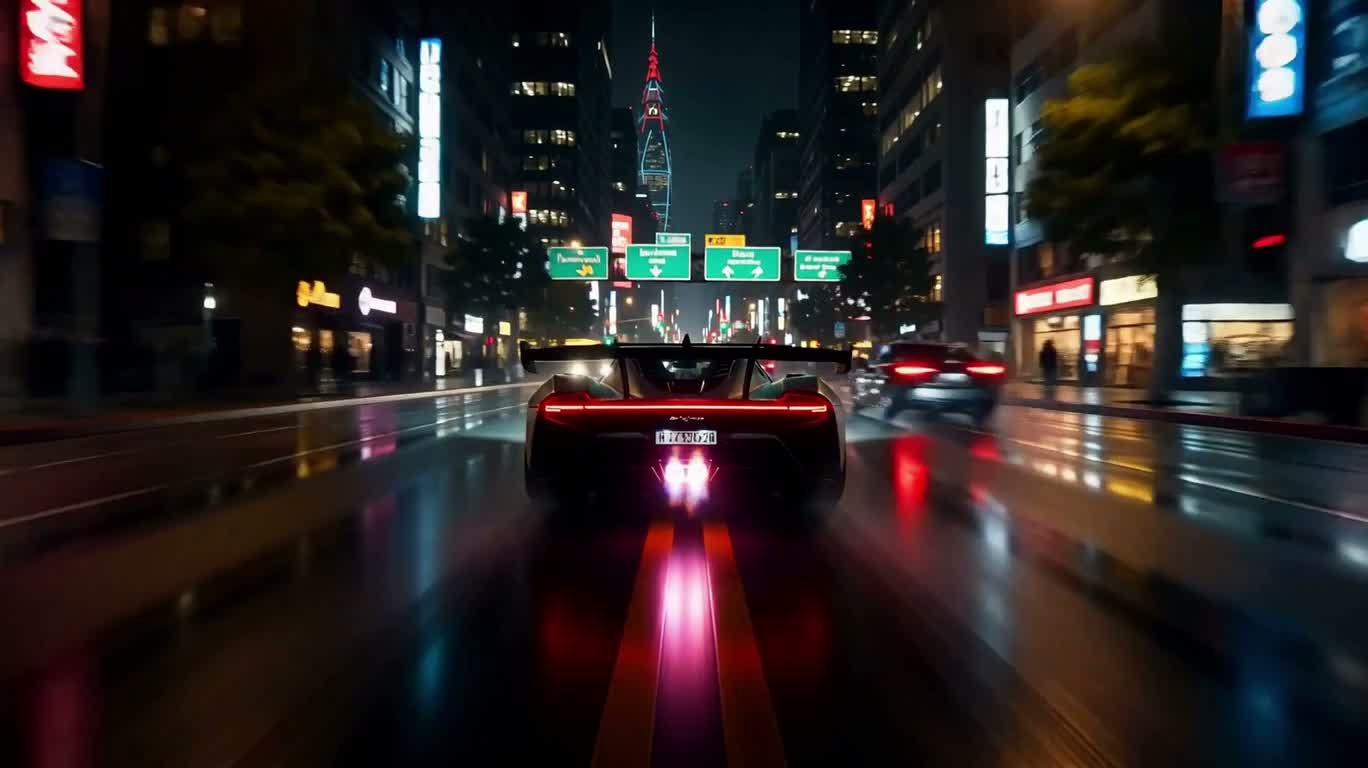 霓虹极速:未来跑车之夜