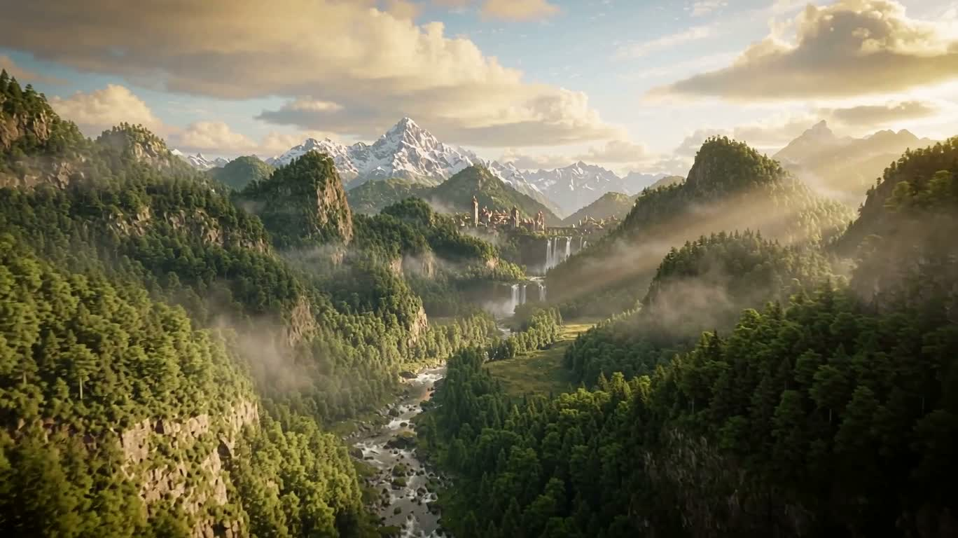 Toàn cảnh Rivendell mộng mơ