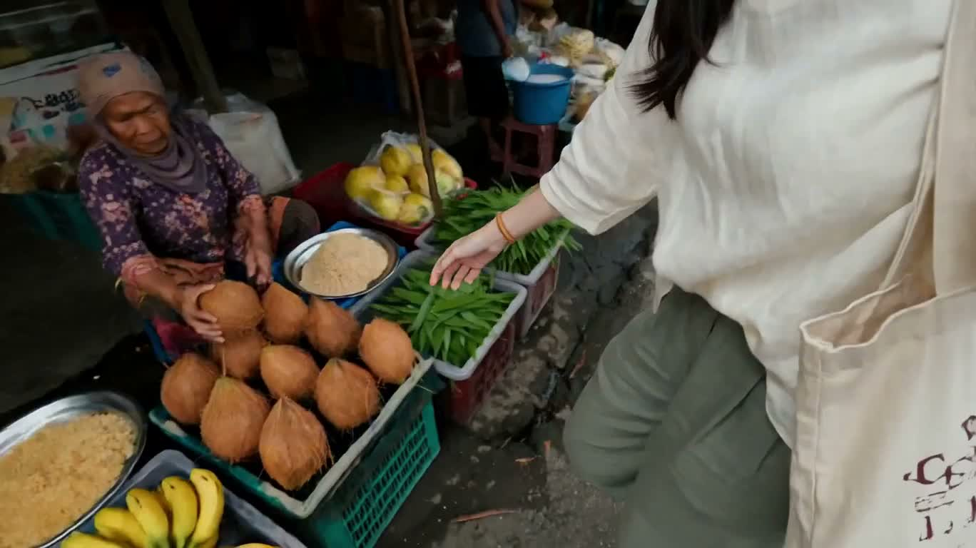 印尼传统早市甜点寻味