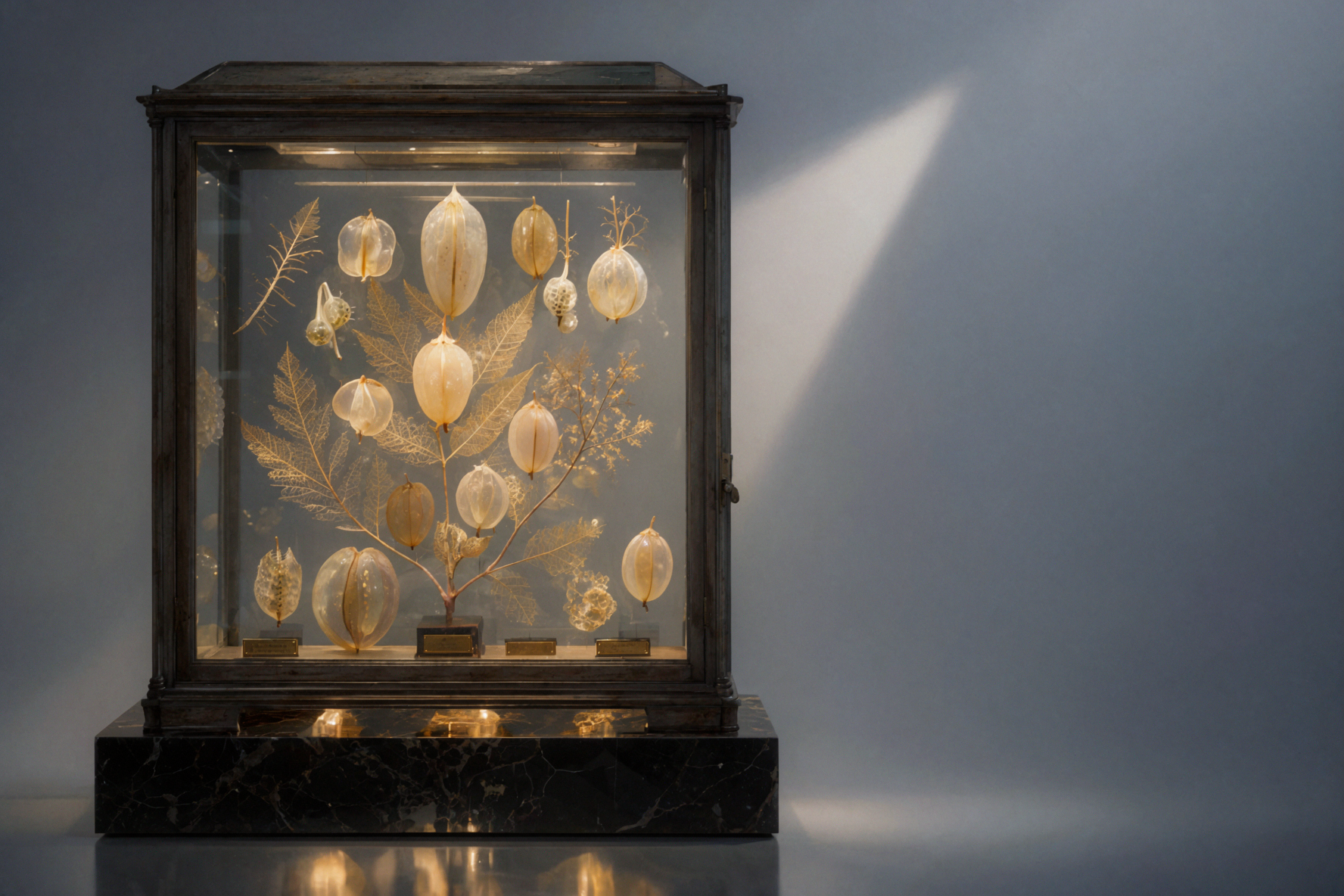 金色の植物標本 · ファンタジーコンセプト