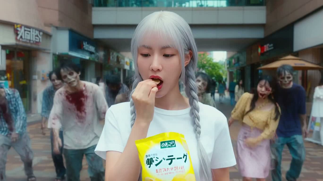 Pub de chips approuvée par les zombies