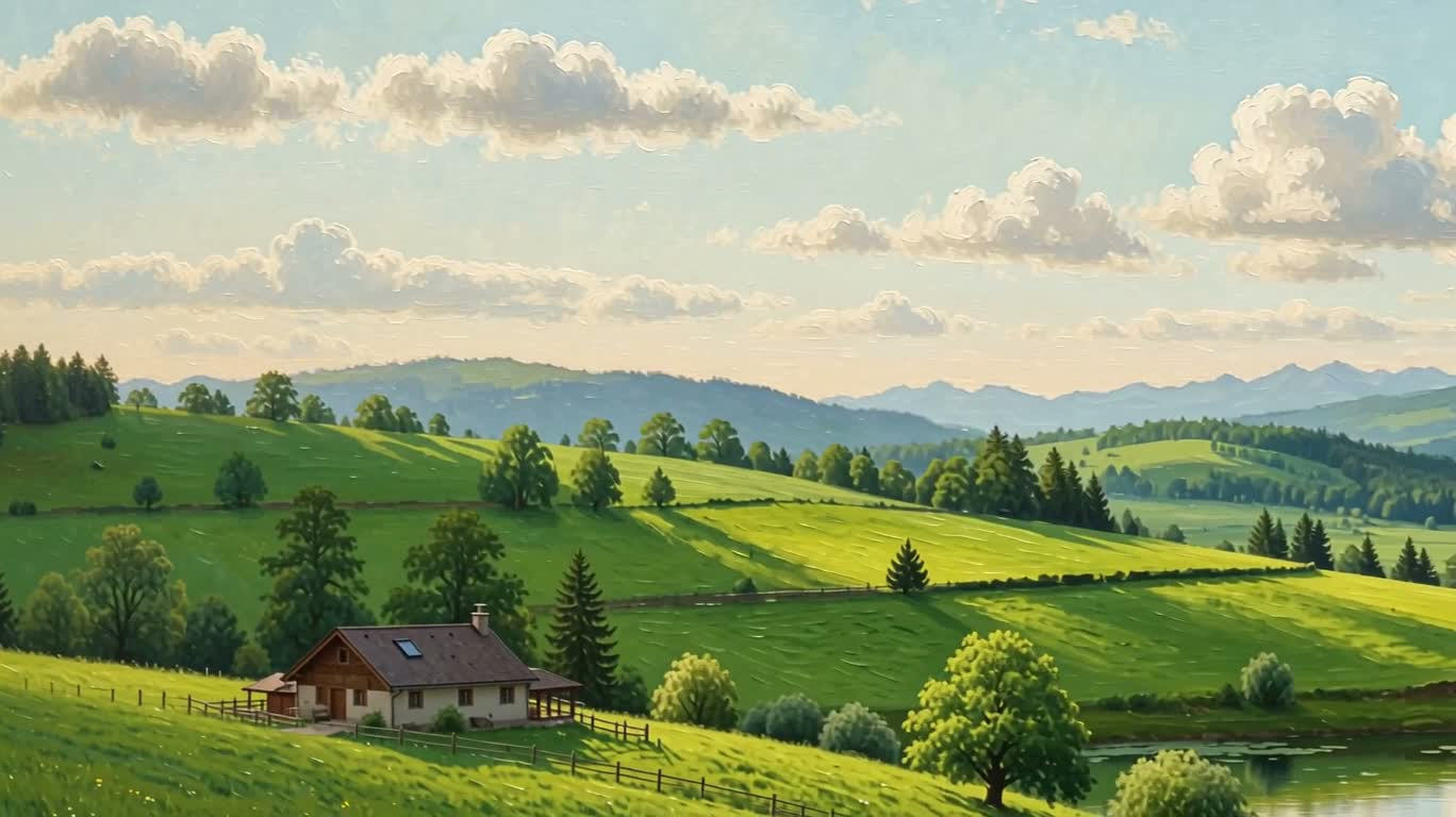 湖山映天