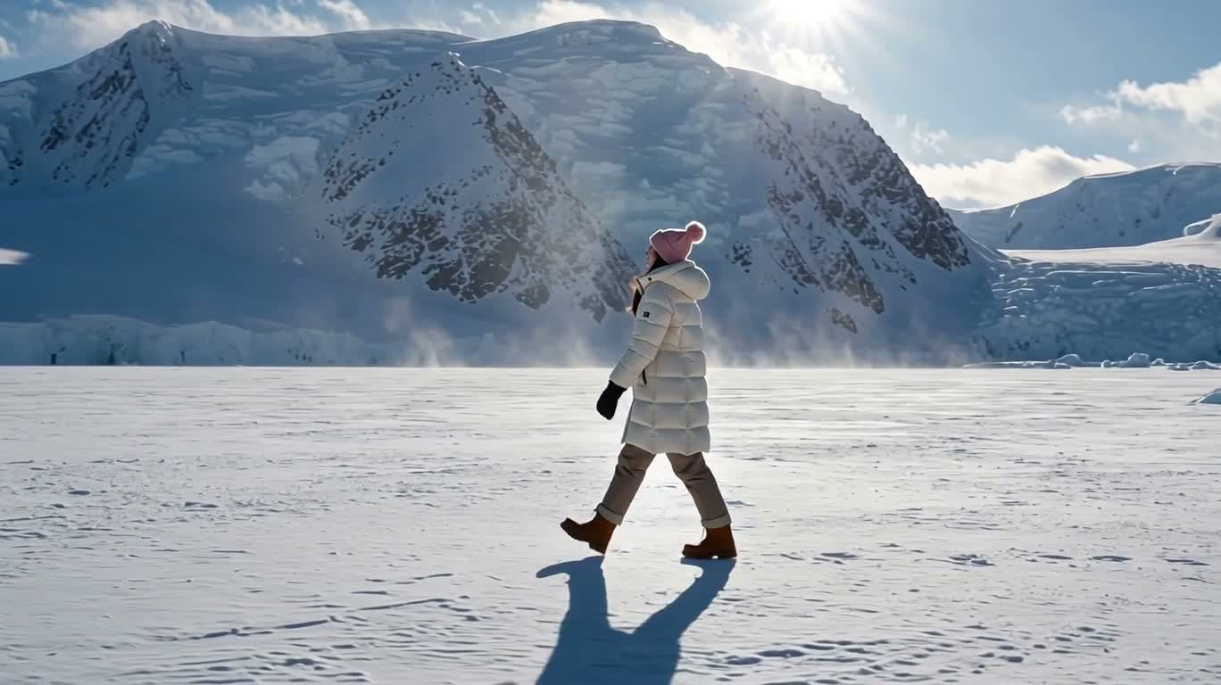 北极雪原的奇遇