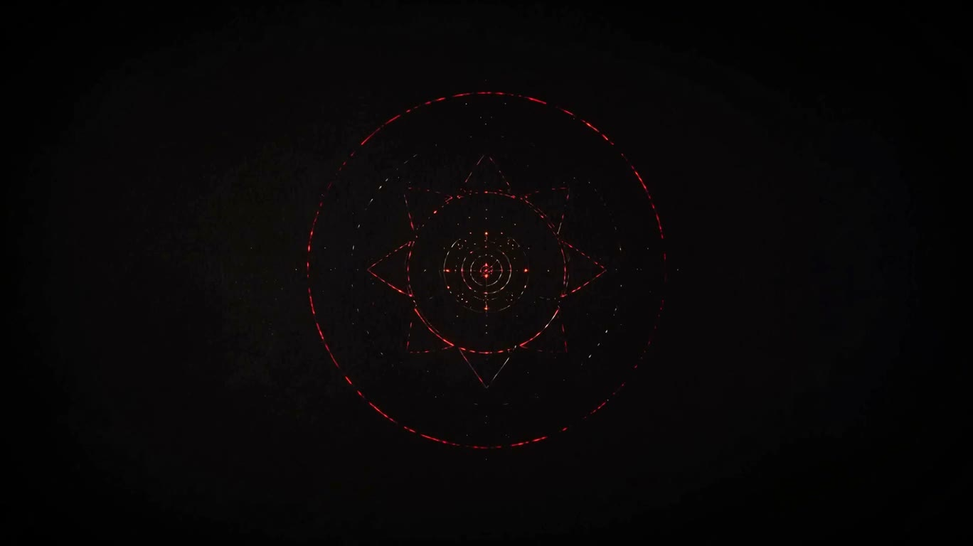 Симметричная иллюзия демонической печати — AI video creation