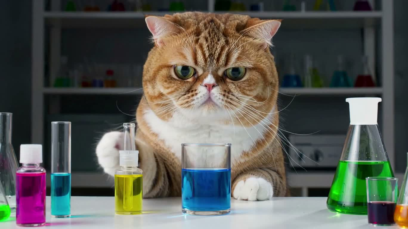 The Cat's Science Experiment