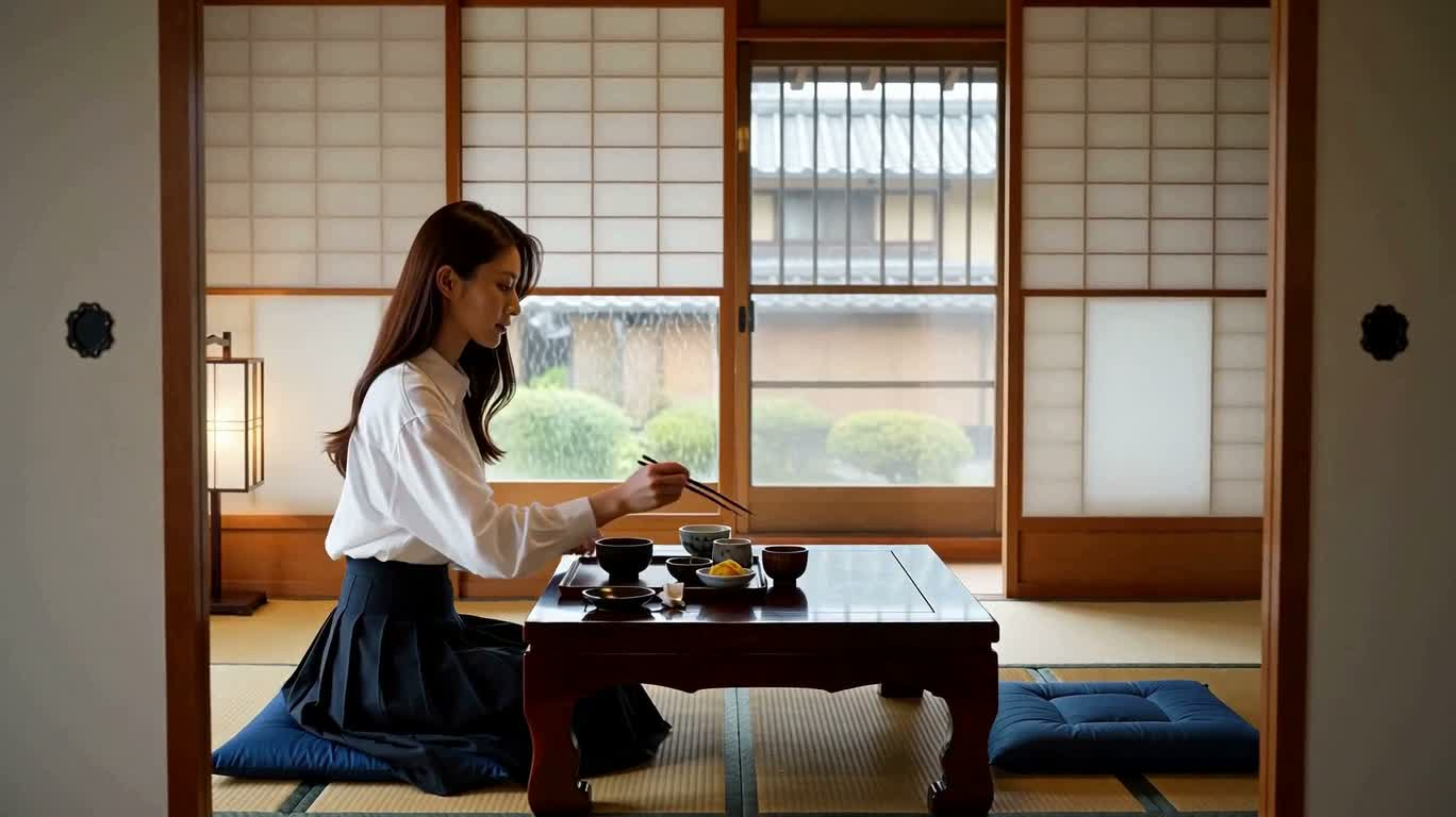桜の国 朝と夕の漫遊記