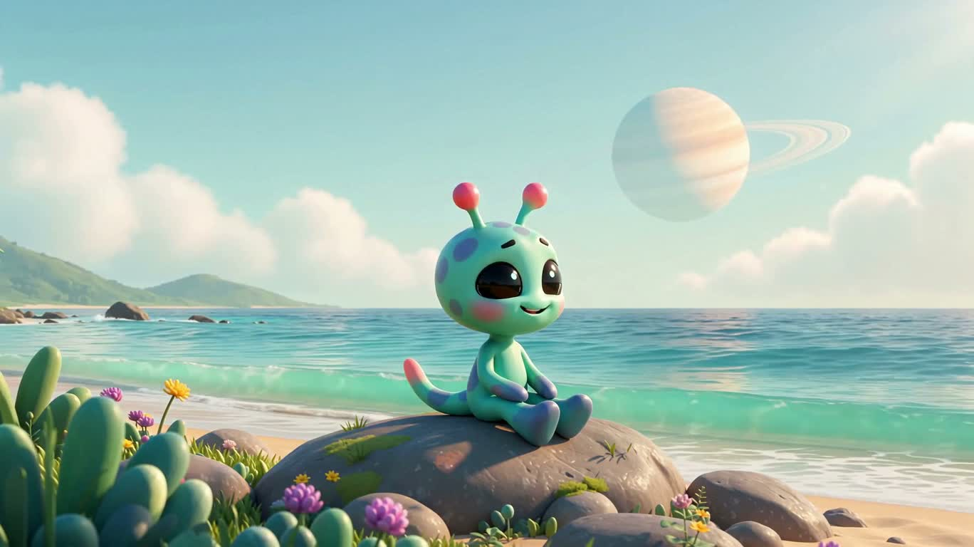 土星海岸的思绪异星女孩