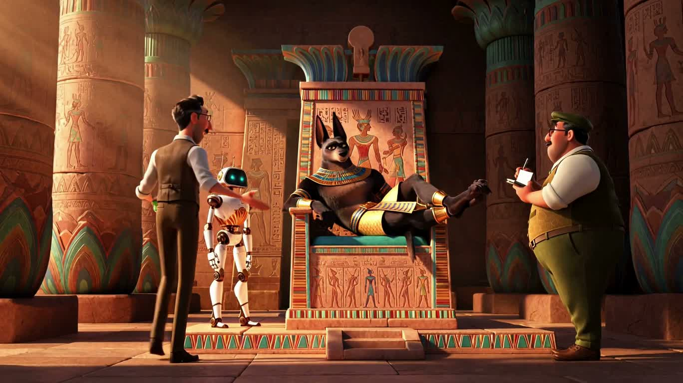 Anubis's Accidental Tickle Test