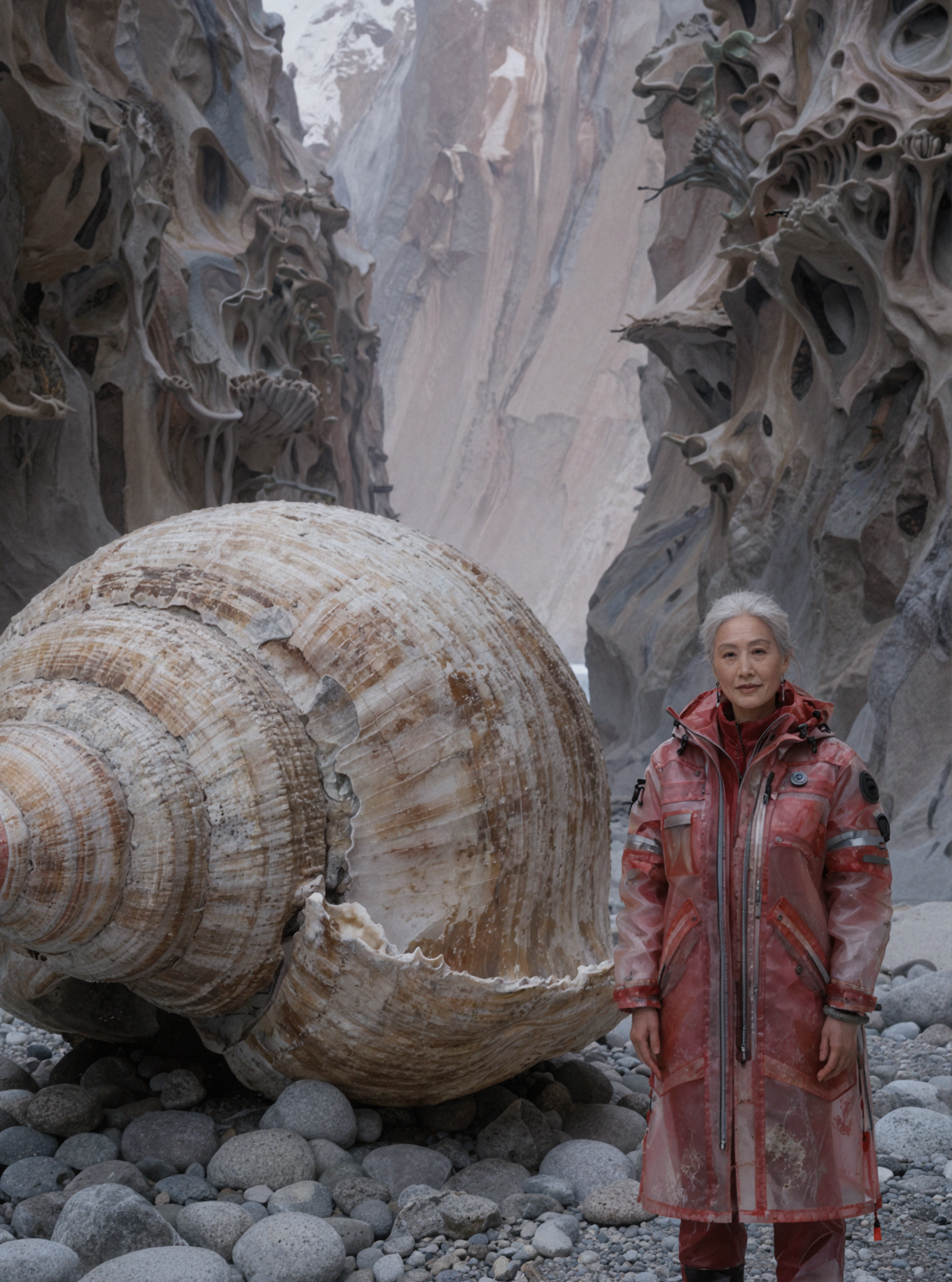 银发探险家 · 未来生物设计 — AI image creation