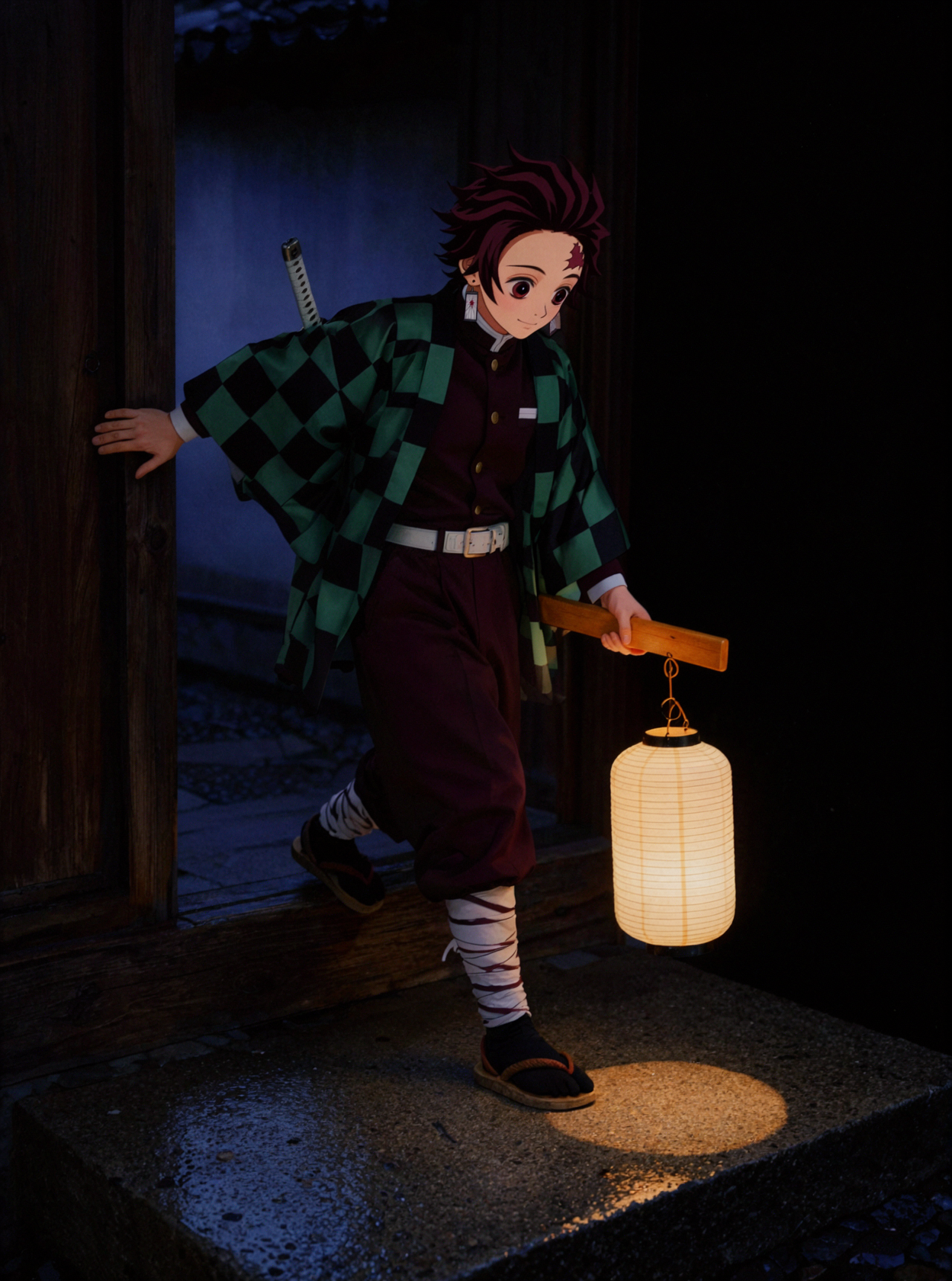 Tanjiro Kamado · La lumière ouvre la voie — AI image creation