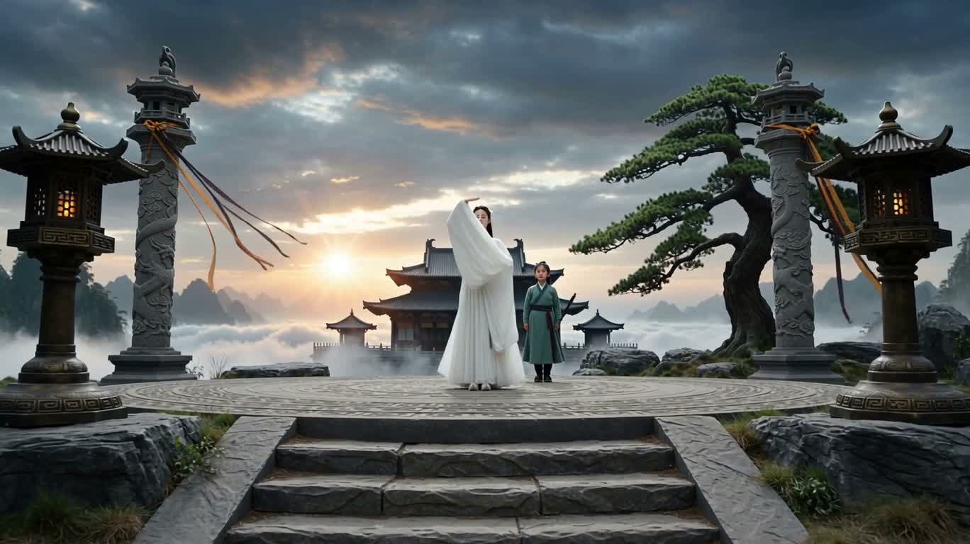仙侠巨阵召来小凤凰