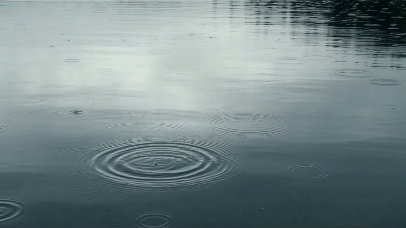 雨湖涟漪