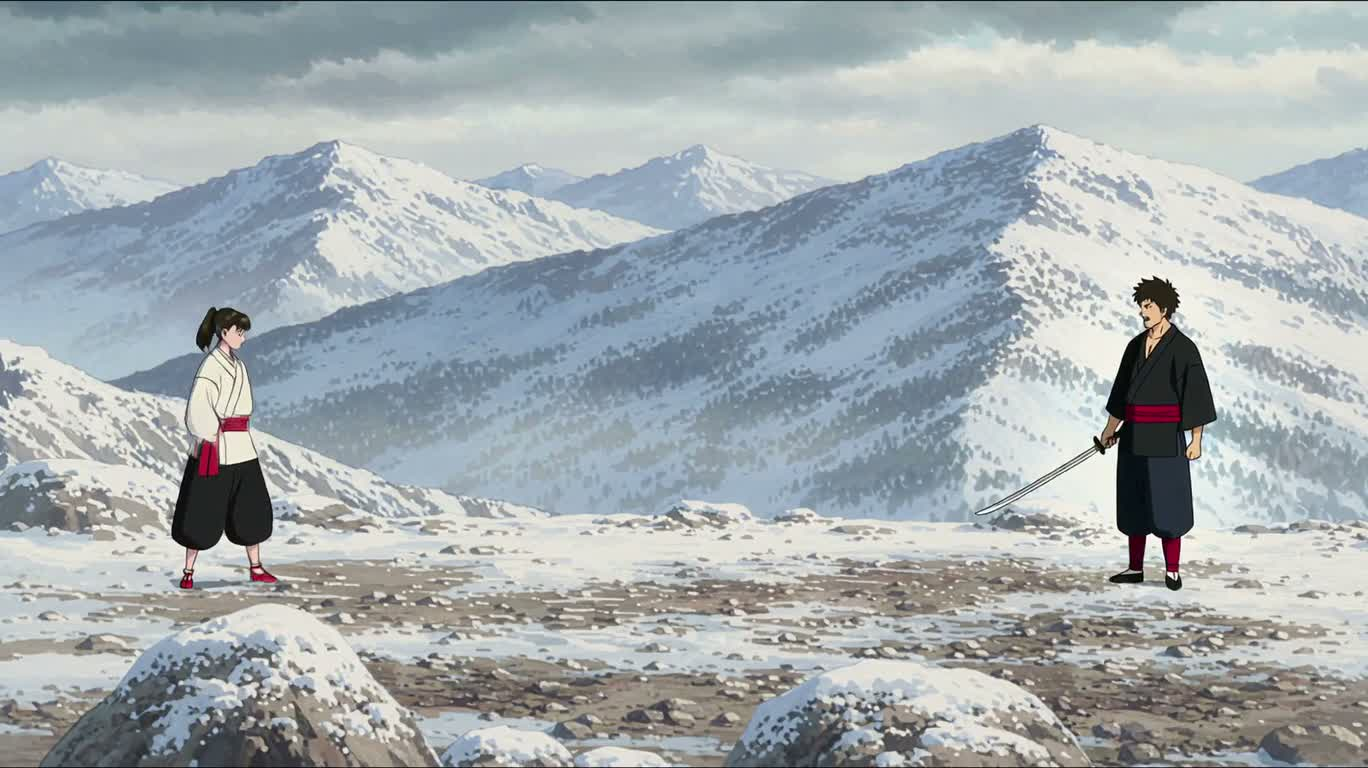 雪山武者的连环对决