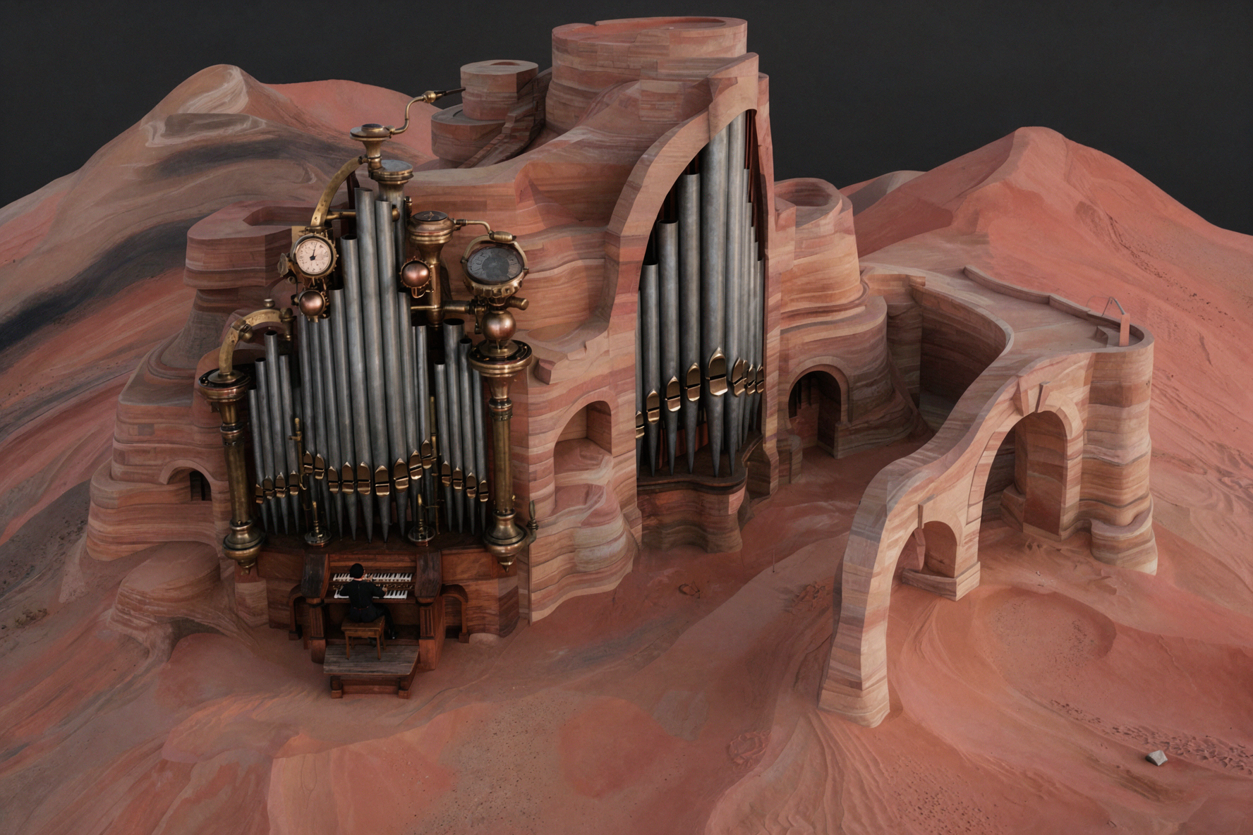 Desert Organ · Steampunk