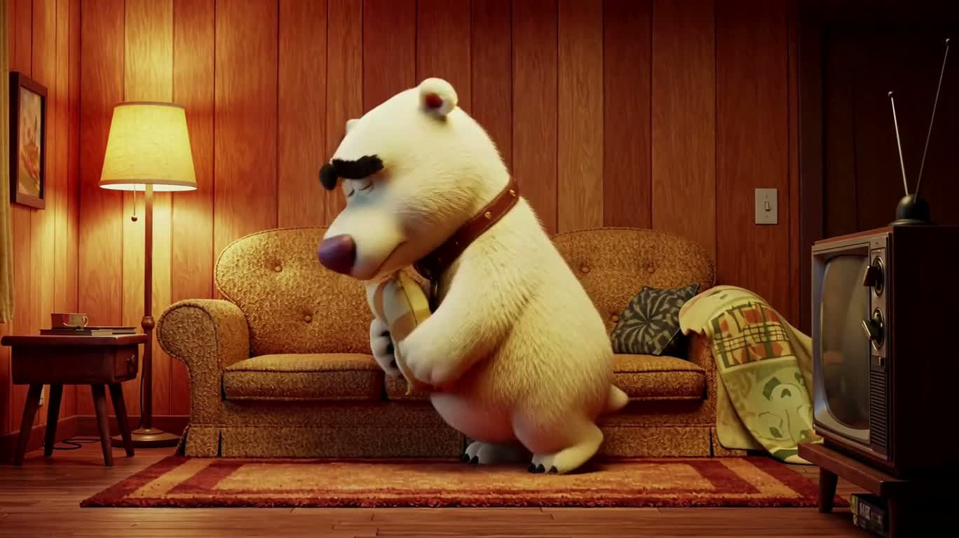 La bataille de la sieste de l'ours polaire
