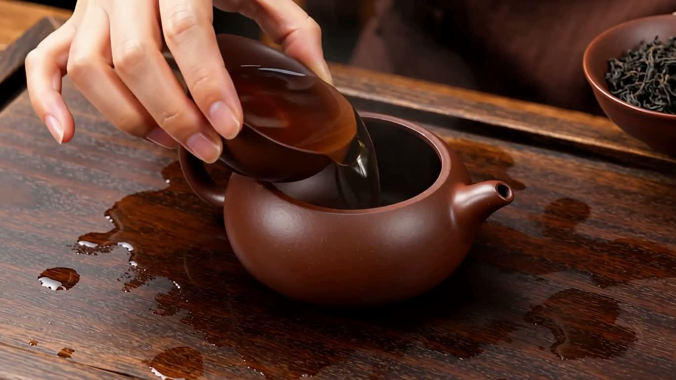 工夫茶の静かなリズム