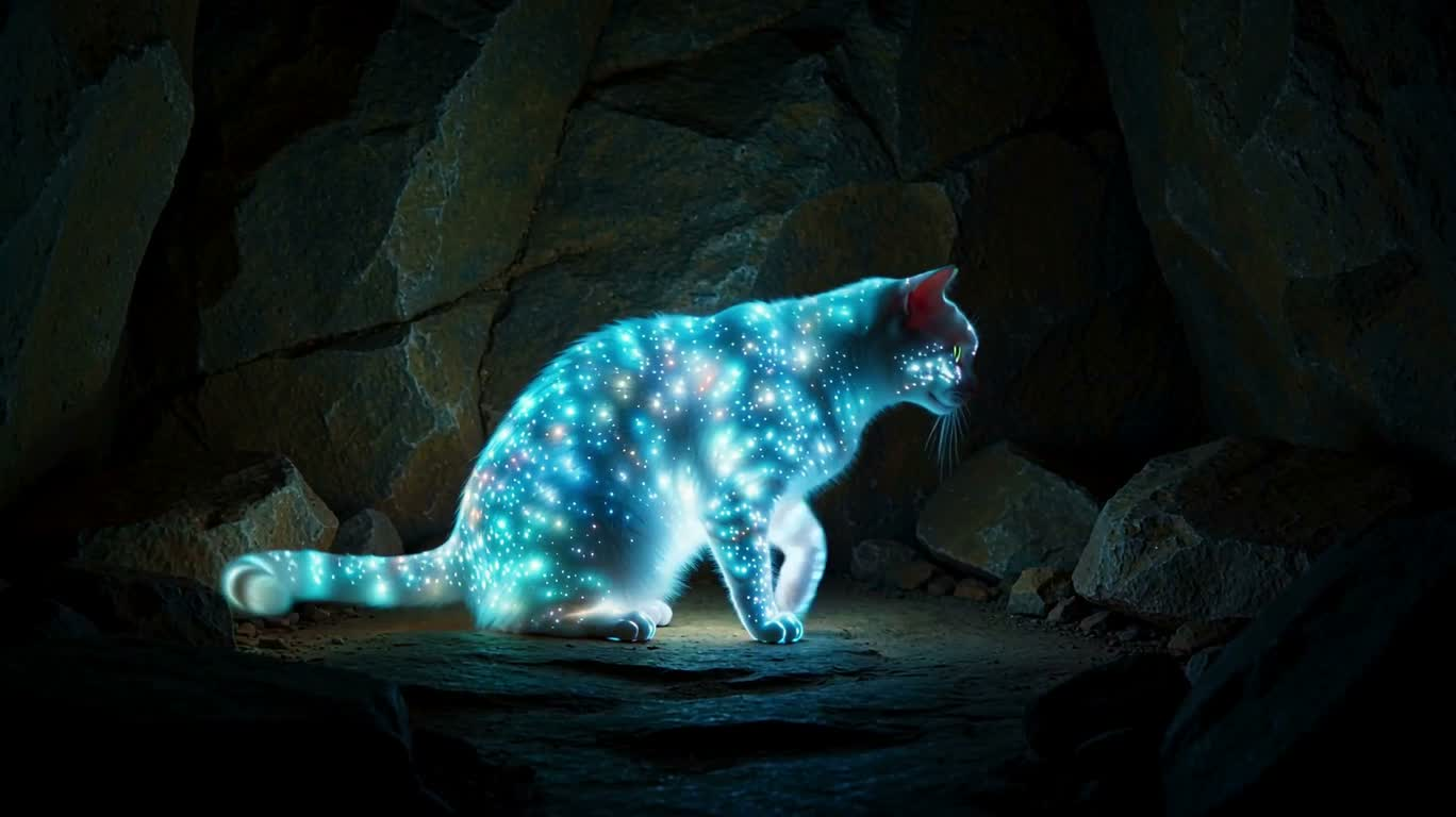 ネオンの猫の洞窟