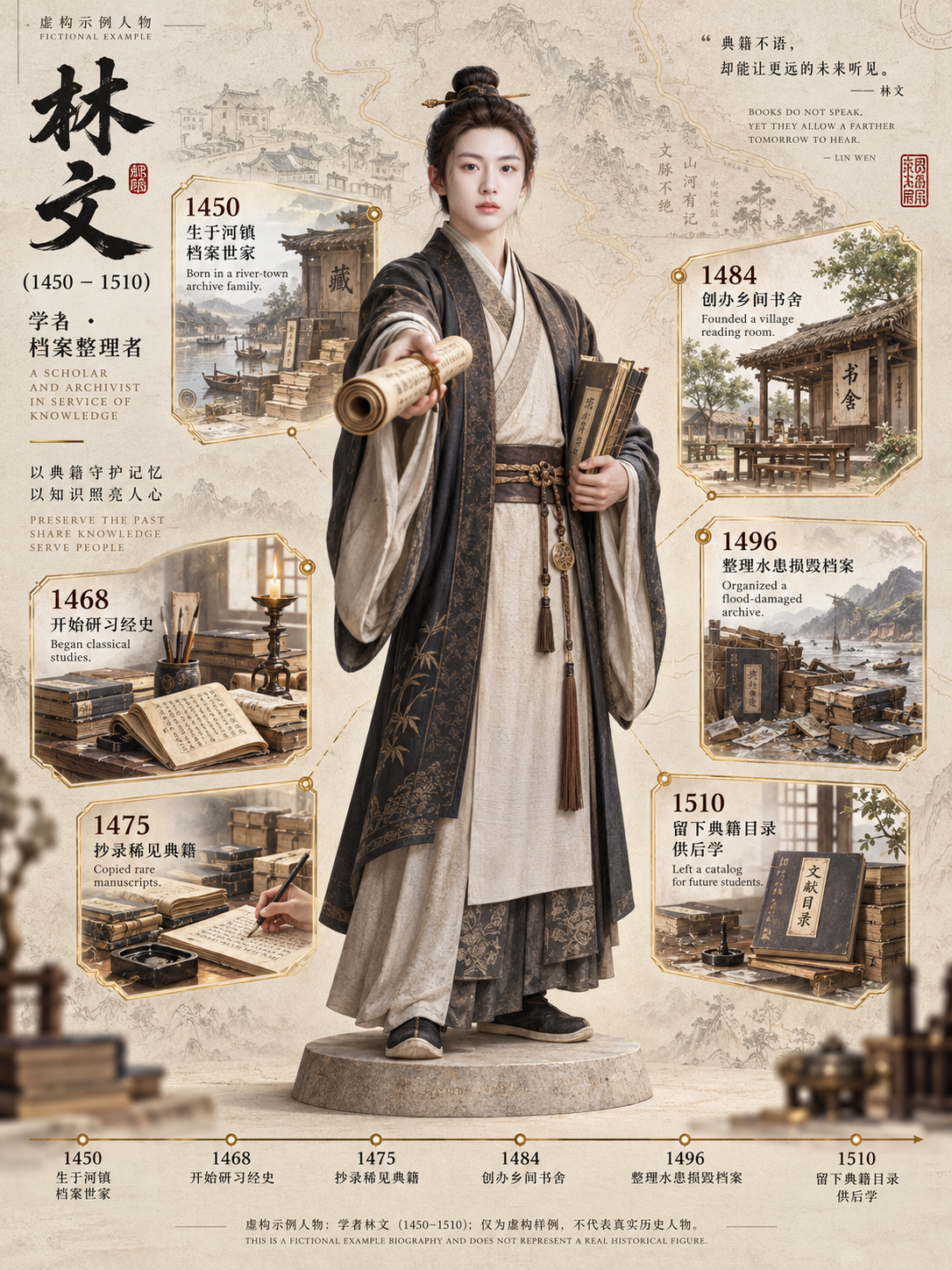 创作高完成度历史人物海报