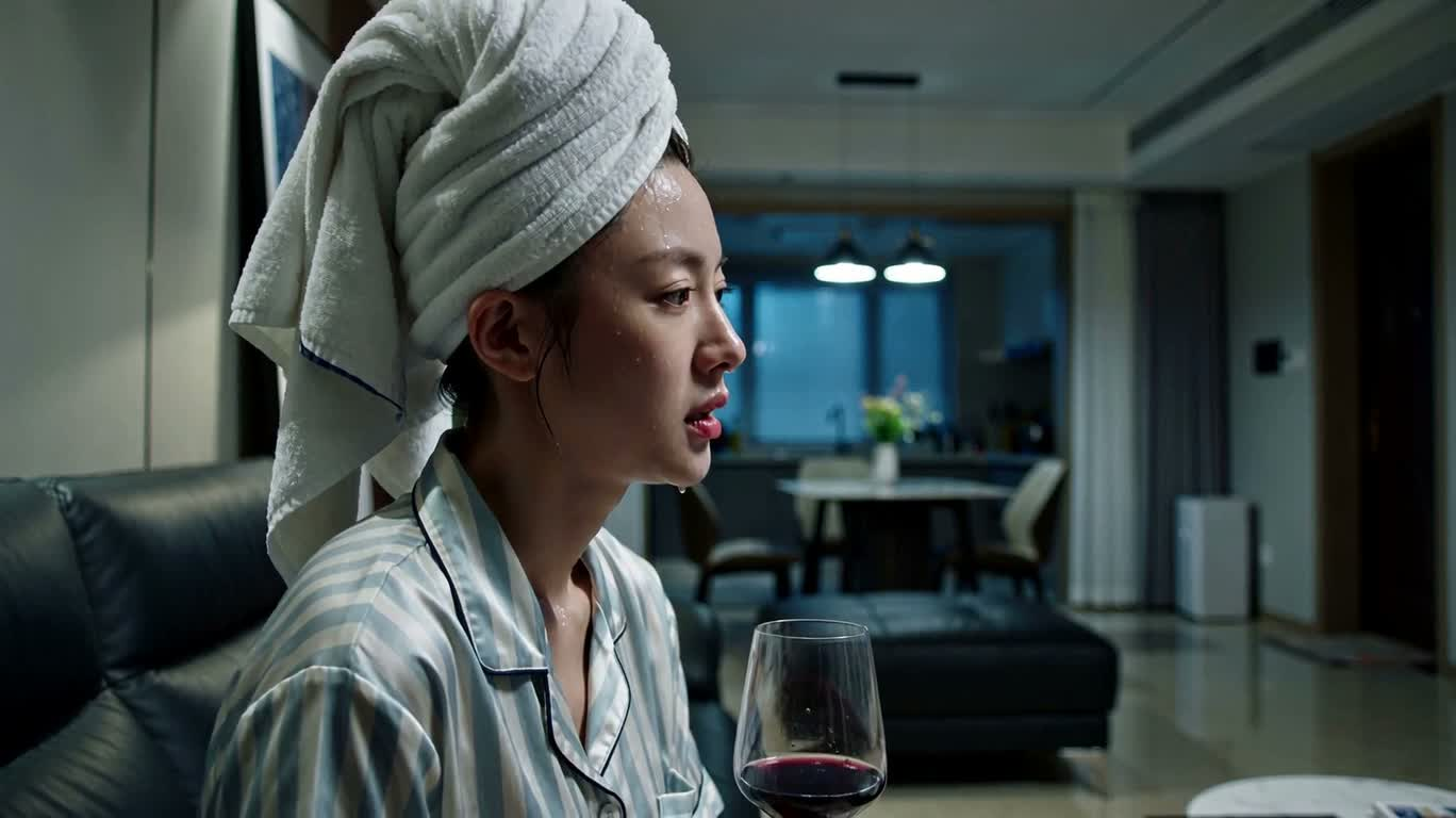 Monologue of Disgust in a Cold-Toned Apartment — AI video creation