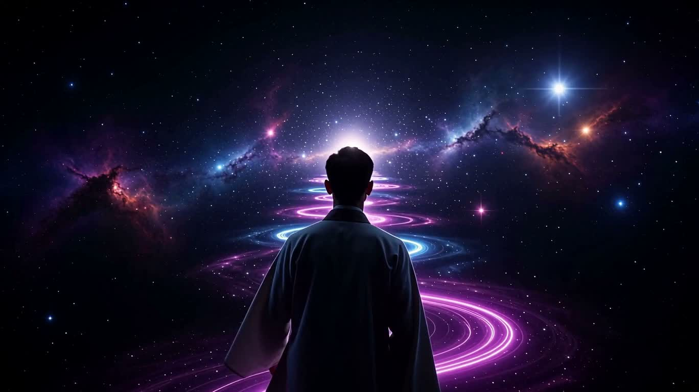 Au bout de la galaxie pourpre