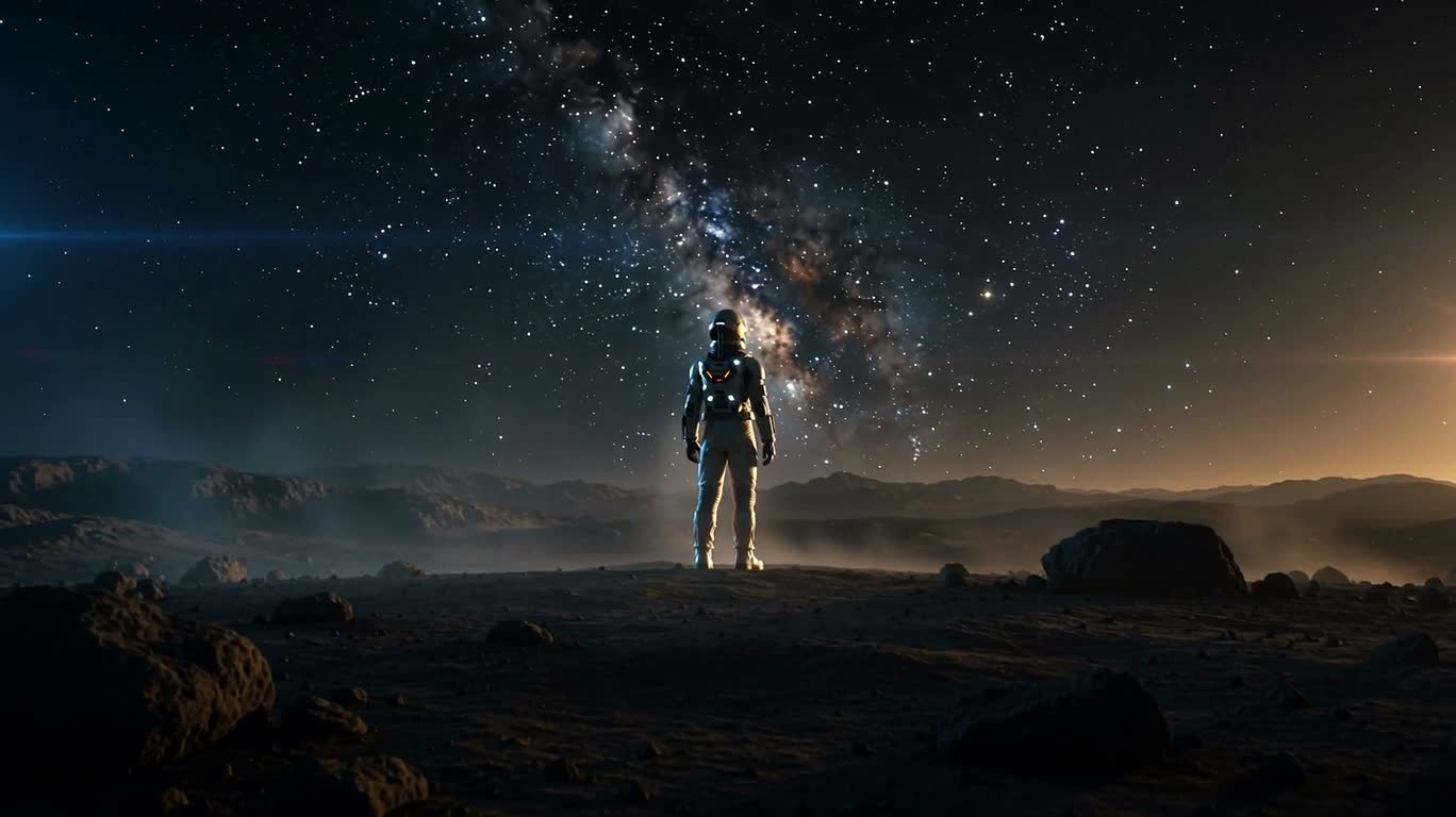 超越の宇宙飛行士