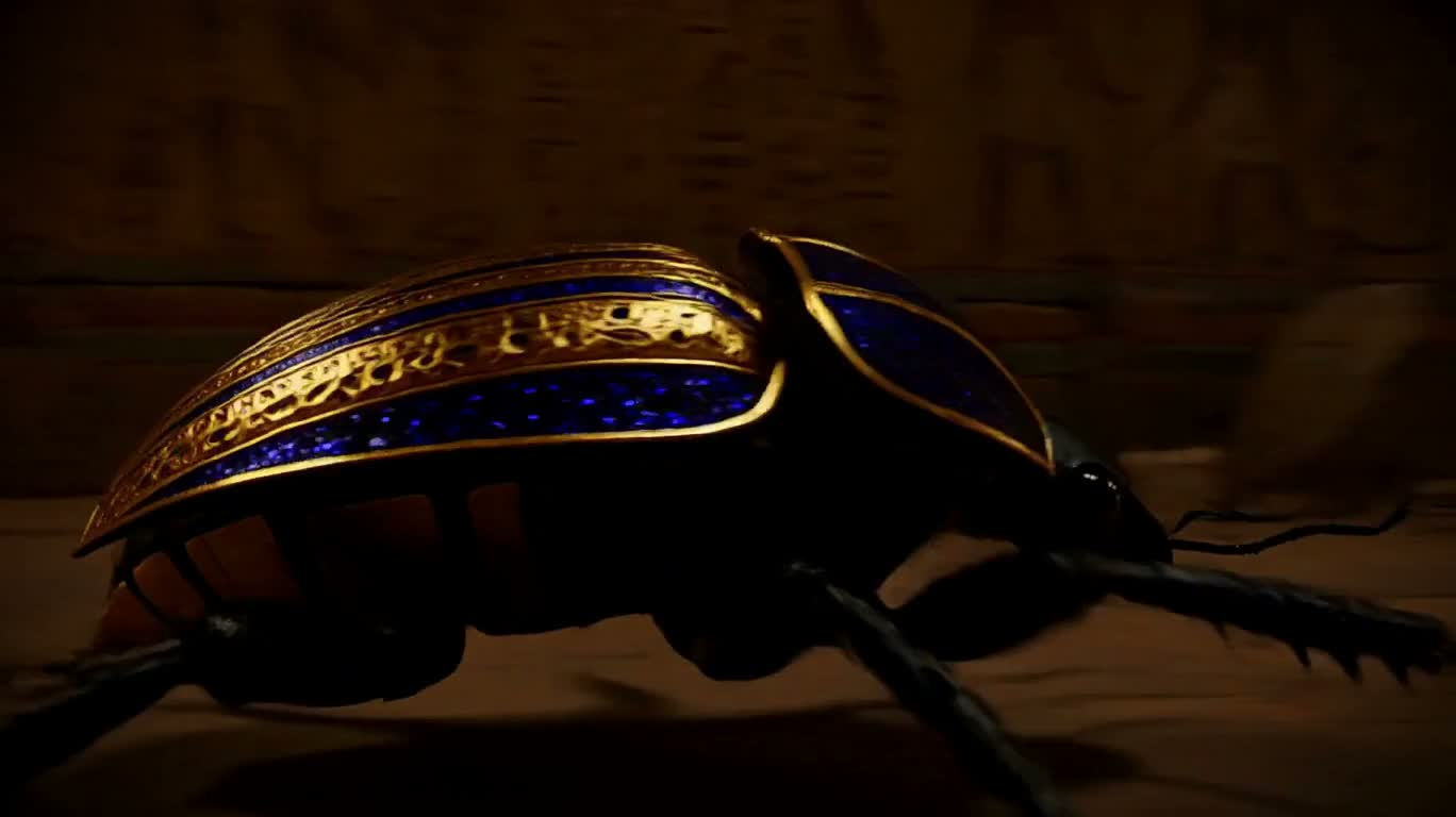 Escape of the Golden Scarab
