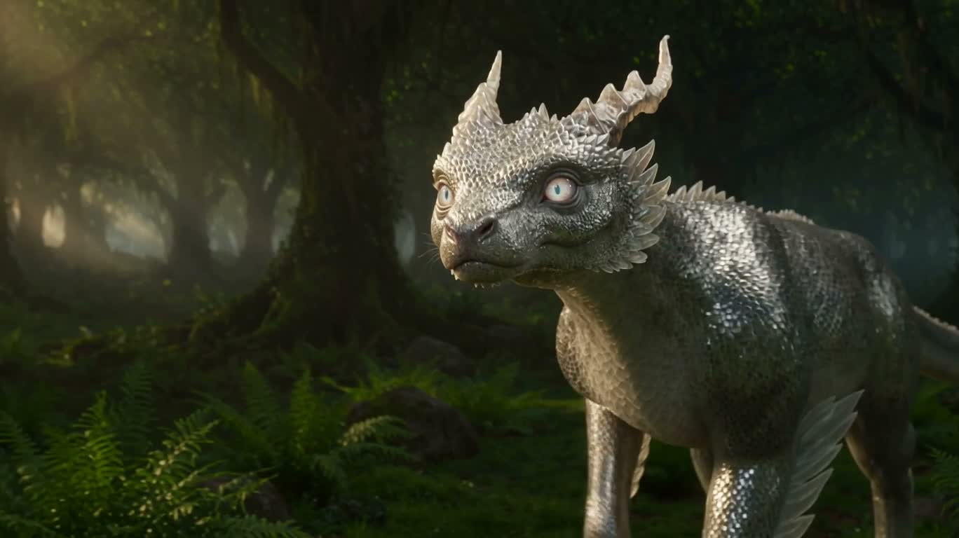 Gentle Salute of the Silver-Scaled Creature