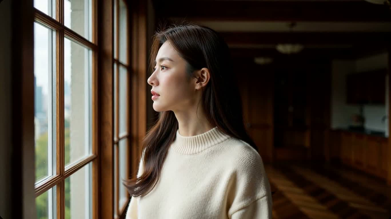 Ngắm nhìn bên cửa sổ