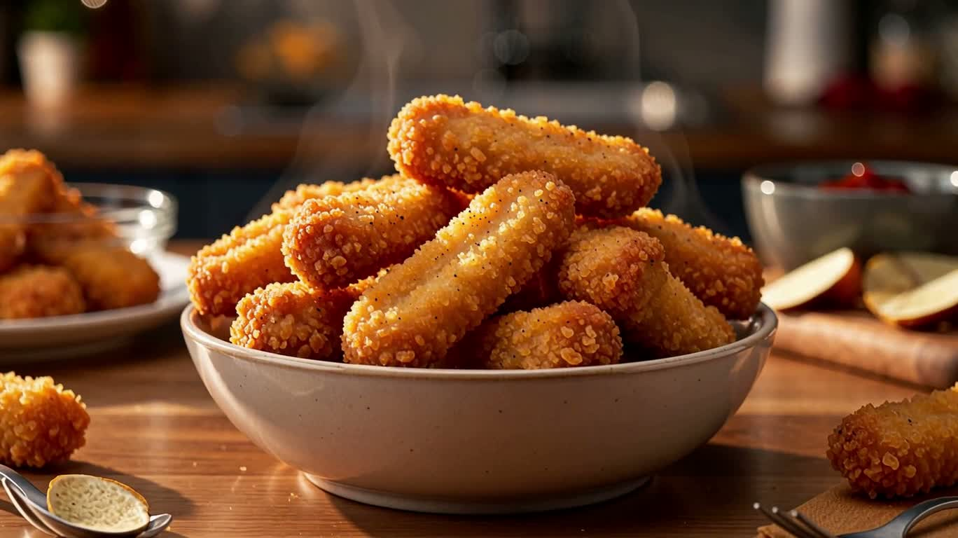 黄金チキンテンダー サクサク風味広告
