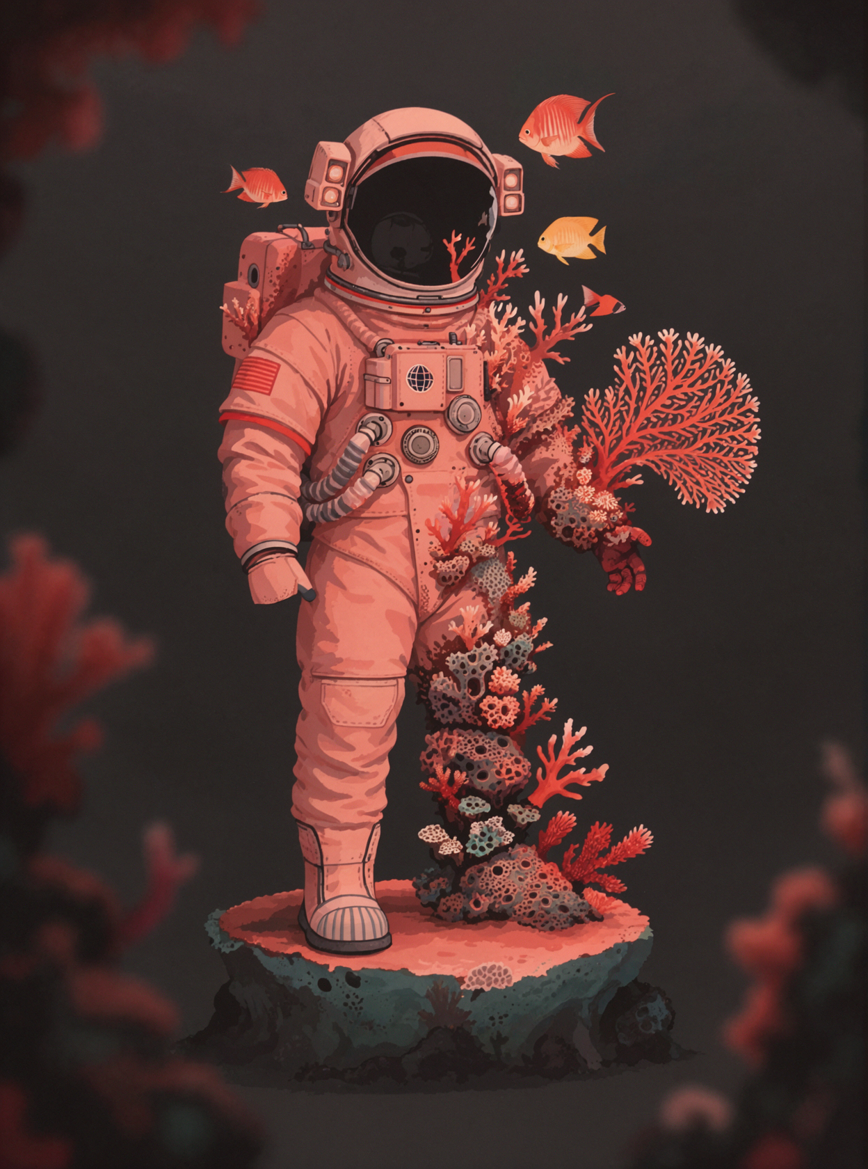 Coral Spacesuit · Folk Tale