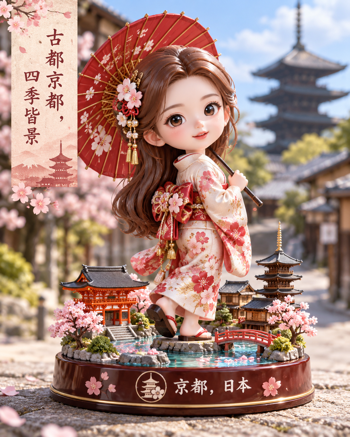 目的地主题高端3D潮玩旅游纪念品
