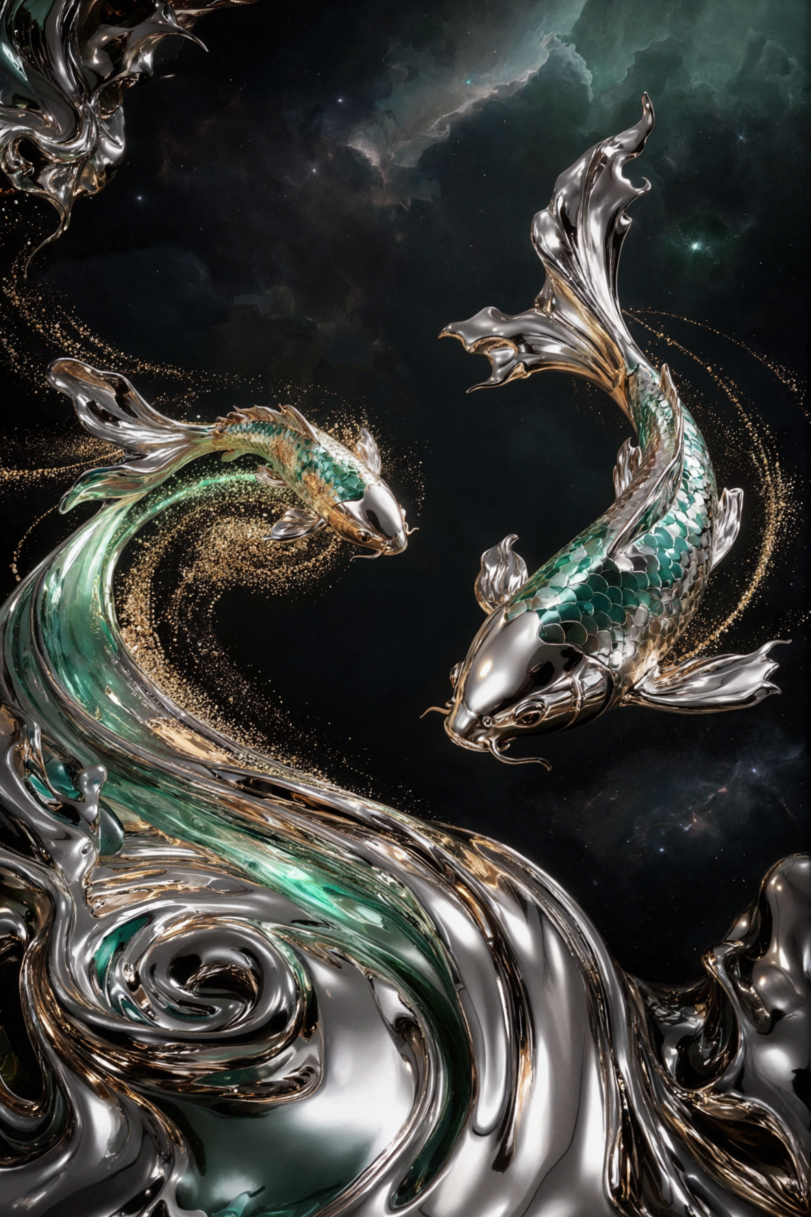 锦鲤宇宙 · 流体金属